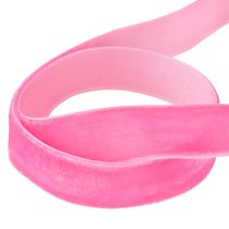 Artikel Fluwelen lint roze decoratief lint fluwelen lint roze 20mm 10m