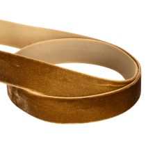 Artikel Decoratief fluwelen lint op een rol, ideaal voor het inpakken van cadeaus, 20 mm x 10 m