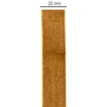 Artikel Decoratief fluwelen lint op een rol, ideaal voor het inpakken van cadeaus, 20 mm x 10 m