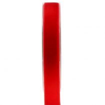 Fluwelen lint rood 20mm 10m