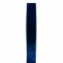 Fluwelen lint blauw 20mm 10m