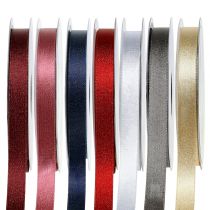 Artikel Satijnlint met mica 10mm 20m