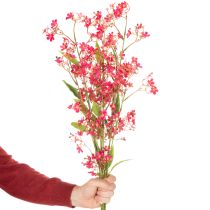 Artikel Kunstmatige bloeiende tak Oncidium orchidee decoratie 112cm 3 stuks