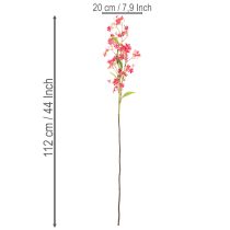 Artikel Kunstmatige bloeiende tak Oncidium orchidee decoratie 112cm 3 stuks