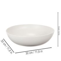 Artikel Grote ronde schaal, veelzijdige decoratieve schaal, 30 cm