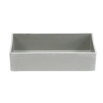 Artikel Kom vierkant grijs 20cm x 10.5cm H5cm