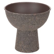 Artikel Ronde plantenpot met voet, 18 cm