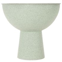 Artikel Schaal met standaard voor planten, decoratieve schaal, 25 cm