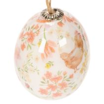 Artikel Paaseitjes als decoratie-ideeën. Charmante paasdecoratieaccessoires, 6 cm, 6 stuks.