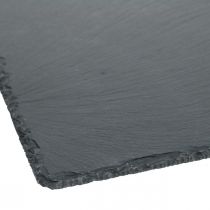 Artikel Leisteen bord vierkant, decoratief dienblad natuursteen 25×25cm 2st