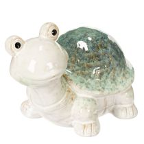 Artikel Keramische schildpadfiguur als blikvanger in de woonkamer, decoratief beeldje, 22 cm
