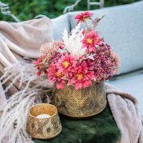 Artikel Gypsophila kunstrode kunstbloemen herfst 29,5cm 18st