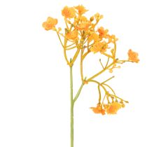 Artikel Kunstmatige gipskruidtakjes van oranje voor bloemstukken, 30 cm, 10 stuks