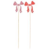 Artikel Decoratieve strikjes voor bloemen, 32 cm, 12 stuks