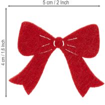 Artikel Decoratieve strikjesmix, kerstversiering en knutselspullen, 5 cm, 48 stuks