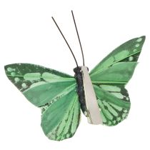 Artikel Vlinderdecoratie, vrolijke kamerversiering voor binnen en buiten, 7 cm, 12 stuks