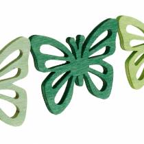 Strooi decoratie vlinders, lente, houten vlinders, tafeldecoratie om te strooien 72st