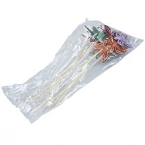 Artikel Lentedecoratie bloempluggen houtdecoratie vlinders 6×8cm 10st