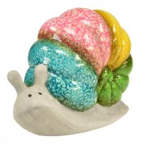 Artikel Decoratief slak decoratief figuur keramiek kleur 19cmx8,5cmx14,5cm