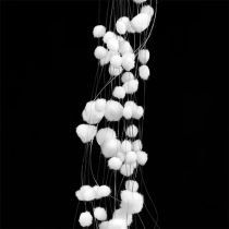 Sneeuwballenslinger L75cm wit