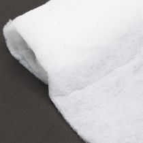 Sneeuwdeken sneeuwtapijt wit met mica 100×200cm