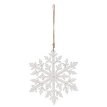 Artikel Grote decoratieve sneeuwvlok, hangende decoratie, 30 cm