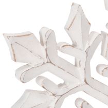 Artikel Grote decoratieve sneeuwvlok, hangende decoratie, 30 cm