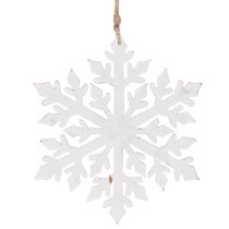 Artikel Grote decoratieve sneeuwvlok, hangende decoratie, 30 cm