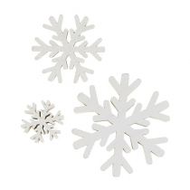 Sneeuwvlokken wit mix 3cm - 7cm 48st