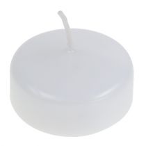 Artikel Drijvende kaarsen wit 4,5 cm 8 stuks