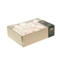 Artikel Echte zee-egels, roze maritieme decoratie, natuurlijke decoratie, 34 stuks.