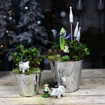 Artikel Champagneflesplug 7cm met mica L30cm 8 st
