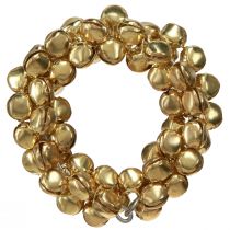 Artikel Servetringen goud metalen belletjes Ø5cm 8 st