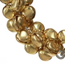 Artikel Servetringen goud metalen belletjes Ø5cm 8 st