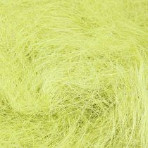 Artikel Sisal lichtgroene natuurlijke vezel voor ambachten 300g