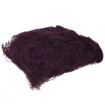 Artikel Sisal Paarse sisalvezel voor handwerk en decoratie 300g
