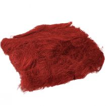 Artikel Sisal rood bordeaux natuurlijke vezel 300g