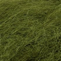 Sisalmos groene natuurlijke vezel voor decoratie 500g