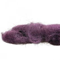 Sisal Paarse sisalvezel voor handwerk en decoratie 300g