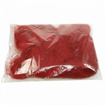 Sisal rood bordeaux natuurlijke vezel 300g