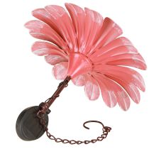 Artikel Solar LED Bloementuinlamp LED Metaal Roze Ø30cm