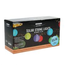 Artikel Solar lantaarn ketting LED kleurrijk 4.5m 10 lampen koud wit