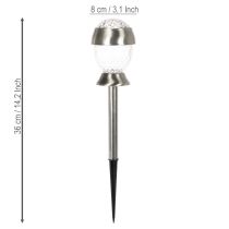 Artikel Solar tuinlampen set van 4 – bolvormig met grondpen, 36 cm