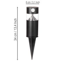Artikel Solar tuinlamp met bewegingssensor, LED, 34 cm
