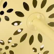 Artikel Solar tafellamp met verfijnd bloemenpatroon voor balkon of terras, 28 cm