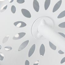Artikel Solar tafellamp met bloemenpatroon voor verlichting op balkon, terras of in de tuin, 28 cm