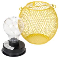 Artikel Solarlantaarn voor tuin en terras in een modern design, gemaakt van metaal, 12 cm