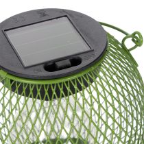 Artikel Ronde LED-zonnelantaarn, perfect voor tuin of terras, sfeervolle verlichting, 12 cm