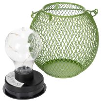 Artikel Ronde LED-zonnelantaarn, perfect voor tuin of terras, sfeervolle verlichting, 12 cm