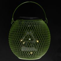 Artikel Ronde LED-zonnelantaarn, perfect voor tuin of terras, sfeervolle verlichting, 12 cm